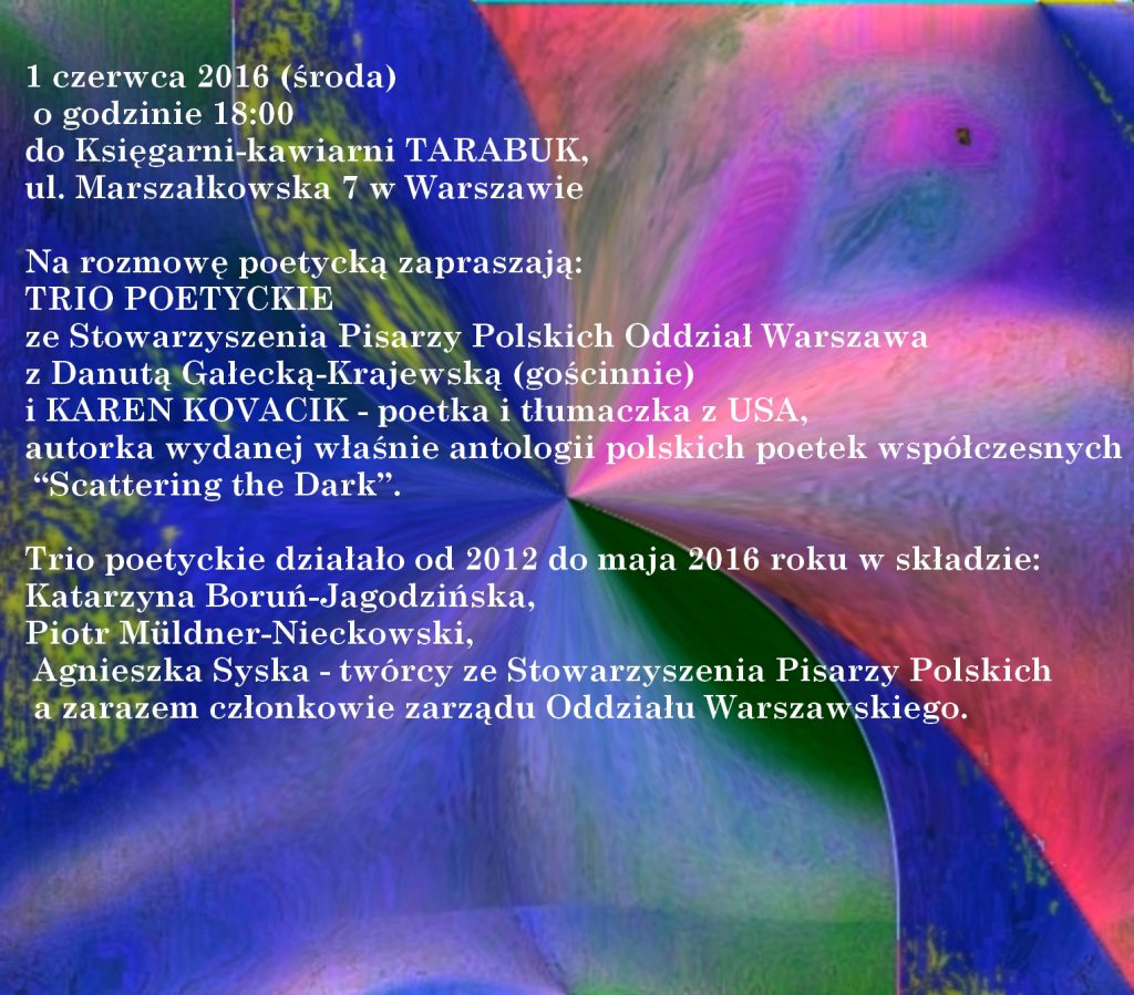 ZAPROSZ-Tarabuk Trio Gałecka Kovacik 1-06-2016a